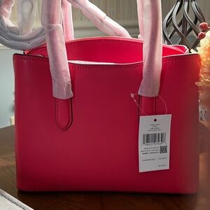 Kate Spade Vibrant Reddish/Deep Pink Tote
